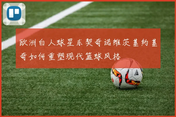 欧洲白人球星东契奇诺维茨基约基奇如何重塑现代篮球风格